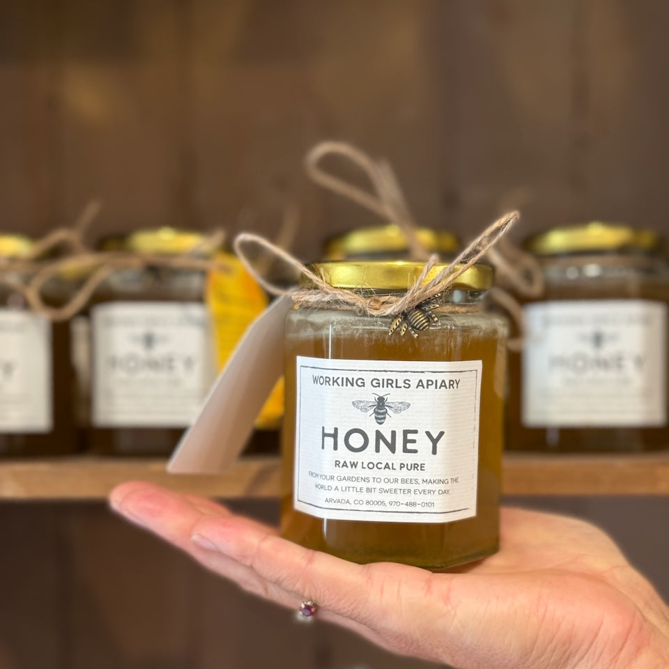 Working Girls Apriary Honey, Small Jar