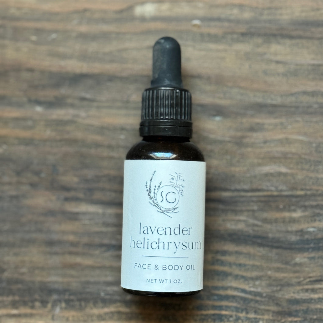 Lavender & Helichrysum Face & Body Oil