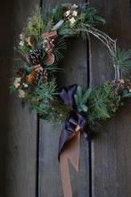 Load image into Gallery viewer, Living Holiday Wreath Workshops (November 20, 21, 22)