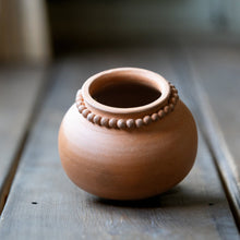 Load image into Gallery viewer, Vase, Beaded Rose Bowl Red Stone